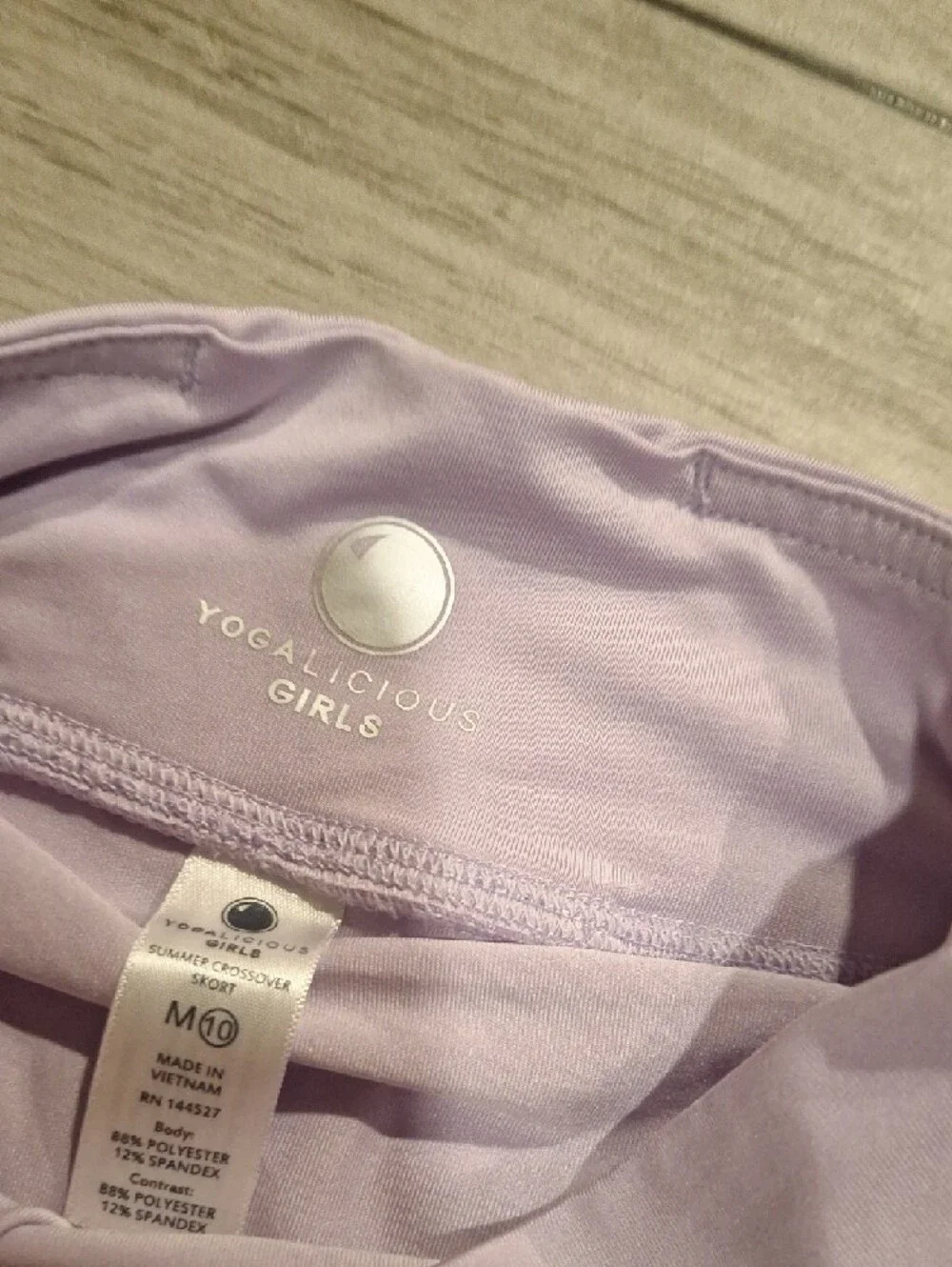 🍦Yogalicious Light Lavender Circle Skater Skirt